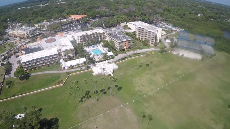 Safety Harbor Spa Aerial