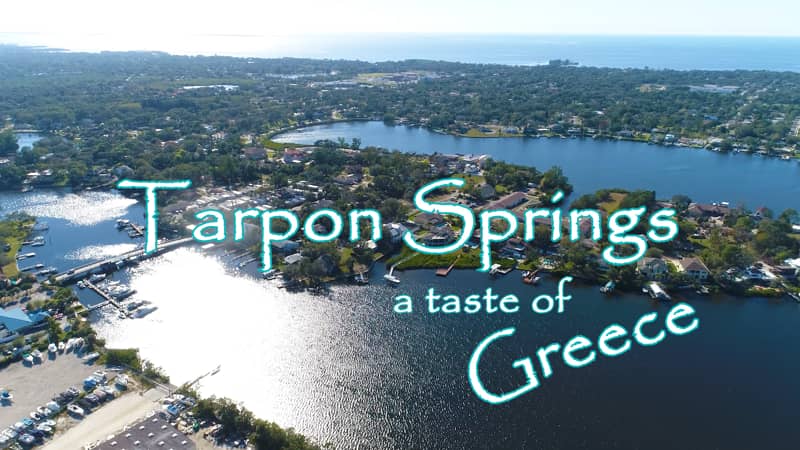 Aerial Tarpon Springs