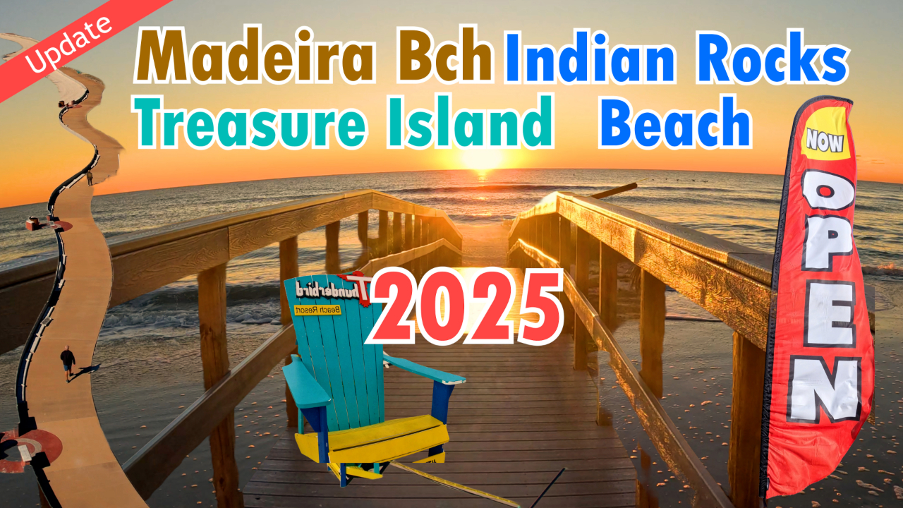 Madeira Bch - Treasure Island - Indian Rocks Bch